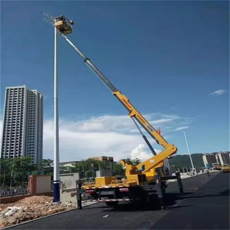 苏州维修路灯的曲臂升降车出租